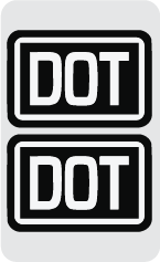 dot sticker for motorcycle helmets