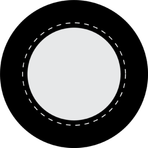 Circle Cut Icon