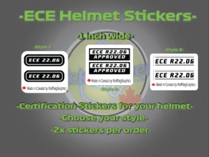 dot sticker for motorcycle helmets (copy)
