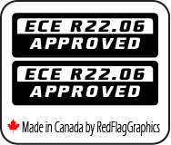 ece sticker for motorcycle helmets