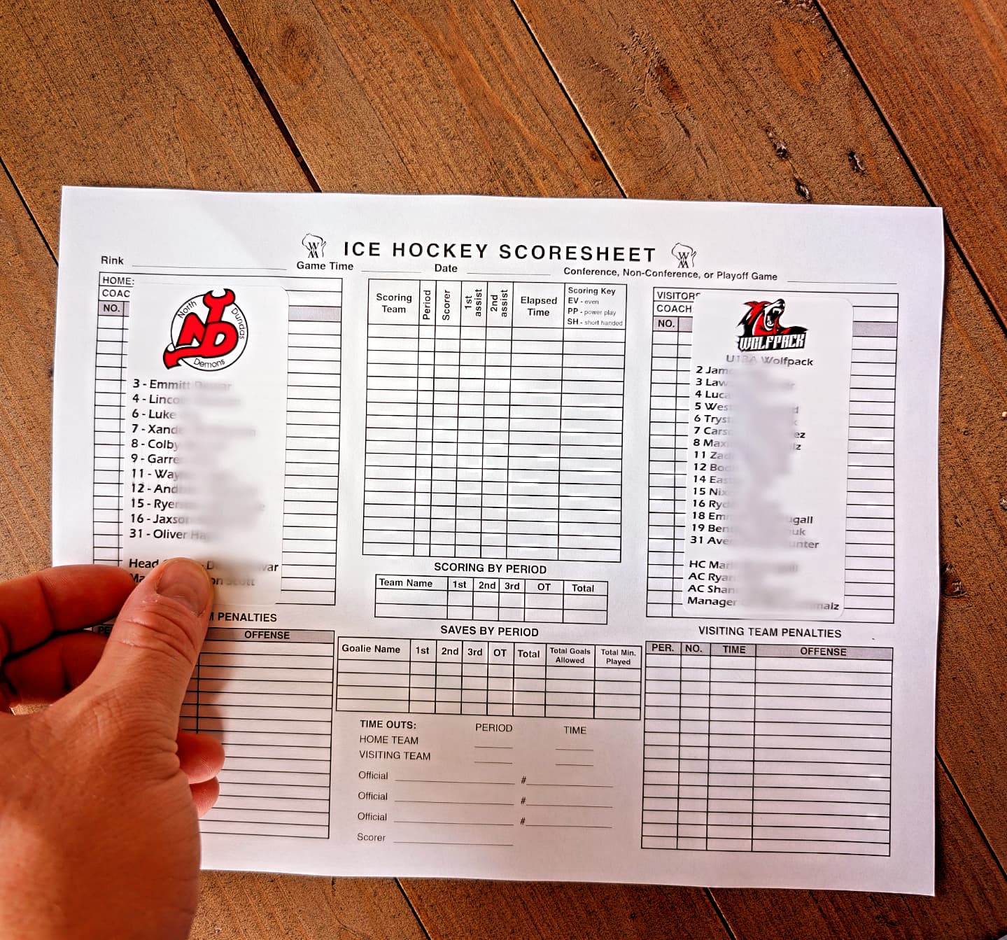 scoresheet roster stickers scoresheet roster stickers